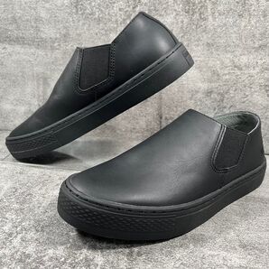 未使用級 converse コンバース ALL STAR COUPE EPAIS SIDEGORE OX 黒 ブラック 24cm