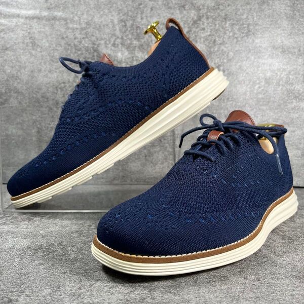 未使用級 Cole Haan コールハーン オリジナルグランド スティッチライト オックスフォード メンズ 25.5cm