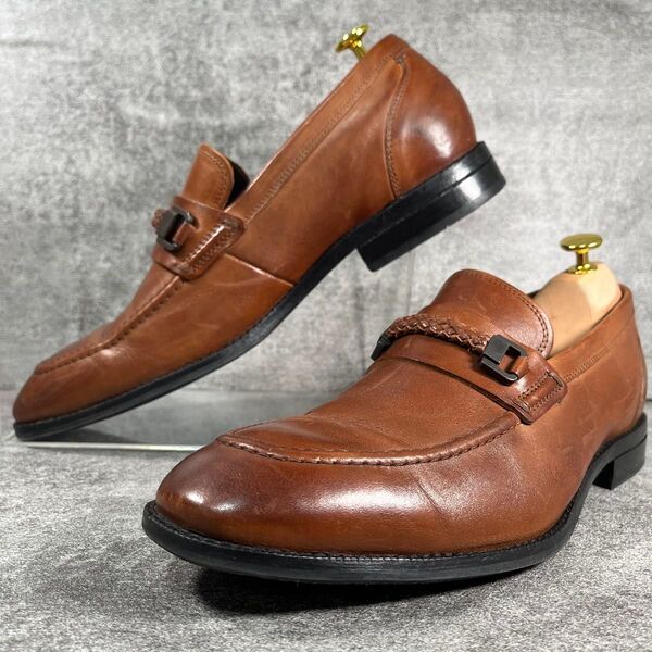 Cole Haan コールハーン ワーナー グランド ビット ローファー レザー ブラウン 革靴 メンズ 27.5cm