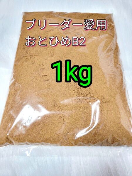 ブリーダー愛用 メダカ餌 おとひめB2 1kg アクアリウム グッピー 熱帯魚 金魚 ベタ 小型魚