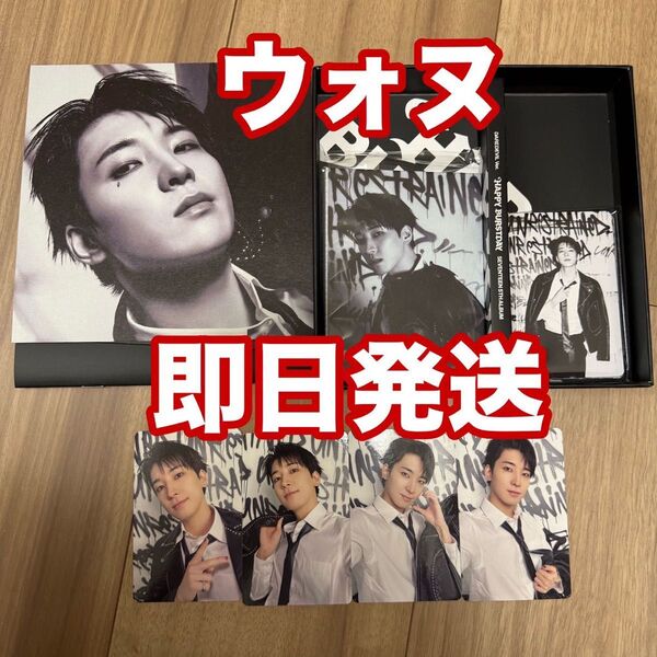 ウォヌ SEVENTEEN DAREDEVIL トレカ コンプ セット