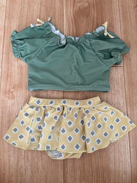 女の子 セパレート 水着