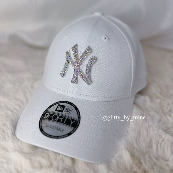 NEW ERA 9FORTY ホワイト デコキャップ
