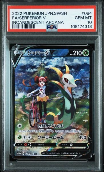 ジャローダV PSA10 CSR ポケモンカードゲーム 鑑定品