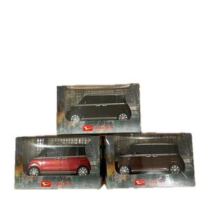 ダイハツ ムーヴキャンバス プルバックカー ミニカー 3個セット
