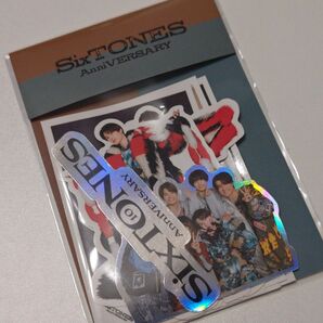 新品未開封SixTONESAnniVERSARY ステッカー ジャニーズ