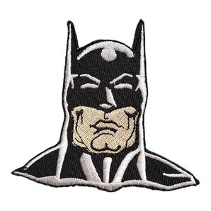 A-219【 アイロンワッペン 】 刺繍ワッペン アップリケ リメイク バットマン BATMAN アメキャラ ワッペン パッチ