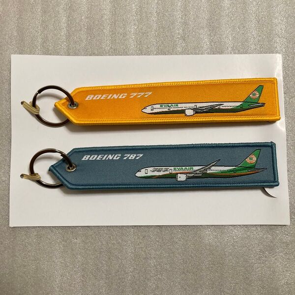 EVAAIR フライトタグ B777 B787