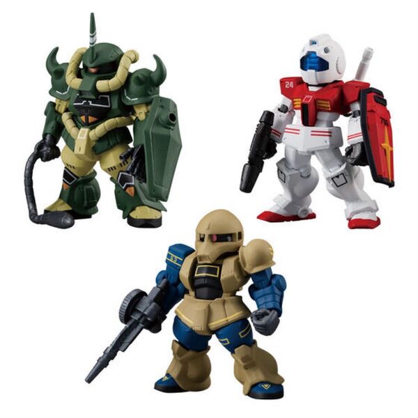 FW GUNDAM CONVERGE CORE 機動戦士ガンダム REAL TYPE II 3体セット 未開封