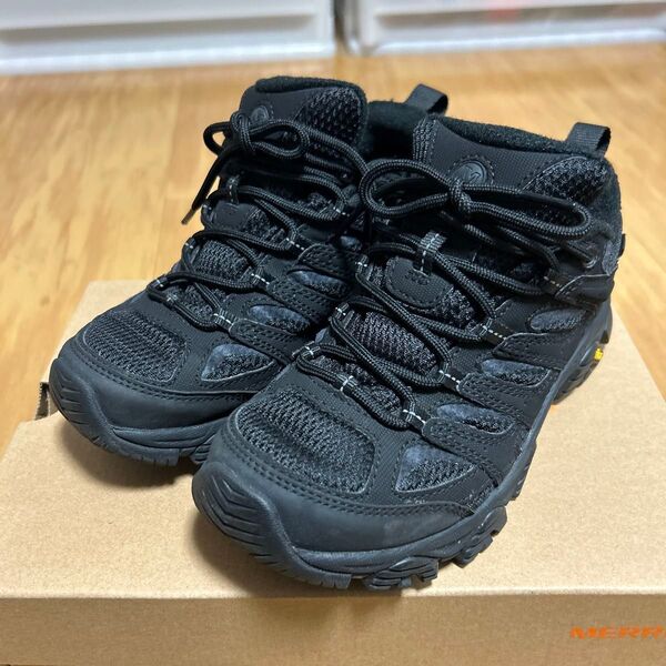 MERRELL メレル MOAB3 ブラック 23㎝ スニーカー ブラック シューズ アウトドア