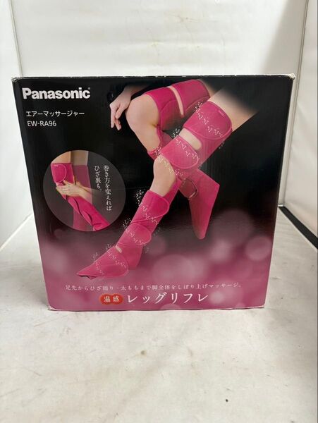Panasonic レッグリフレ EW-RA96 エアーマッサージャー 温感 ピンク