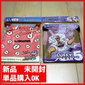 ドラえもん ワンピースギア5 巾着