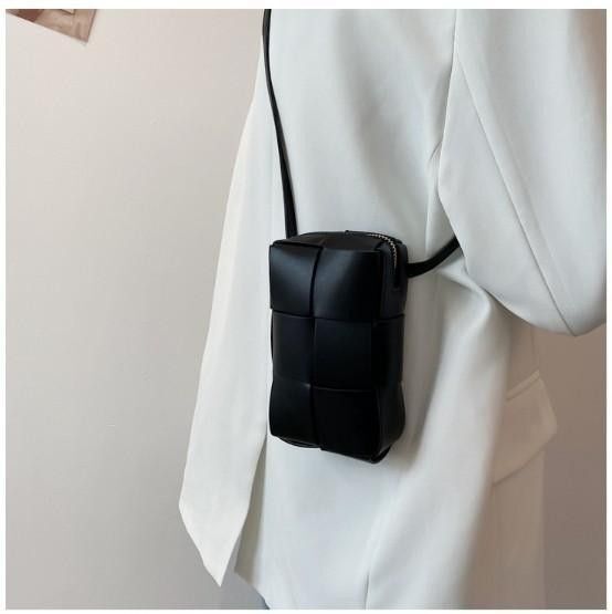 【黒/ミニ クロスバッグ】iPhoneケース スマホ 鞄 ブラック ショルダーバッグ バッグ ボディバッグ 斜めかけバッグ