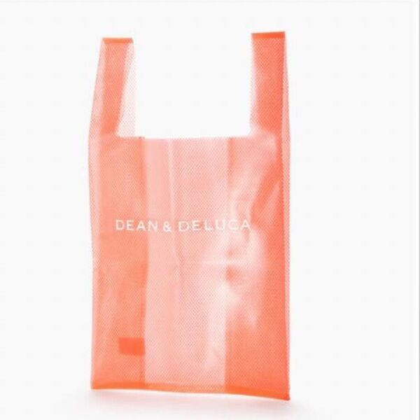 ★DEAN & DELUCA★ショッピングバッグEVA コーラルオレンジ 1個 ディーンアンドデルーカ