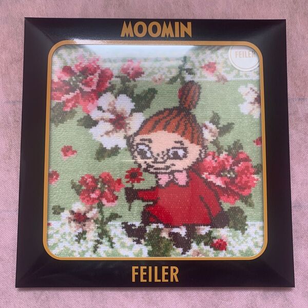★フェイラー★FEILER★ムーミン コラボ リトルミイ/ブルーム ハンカチ 1枚 MOOMIN