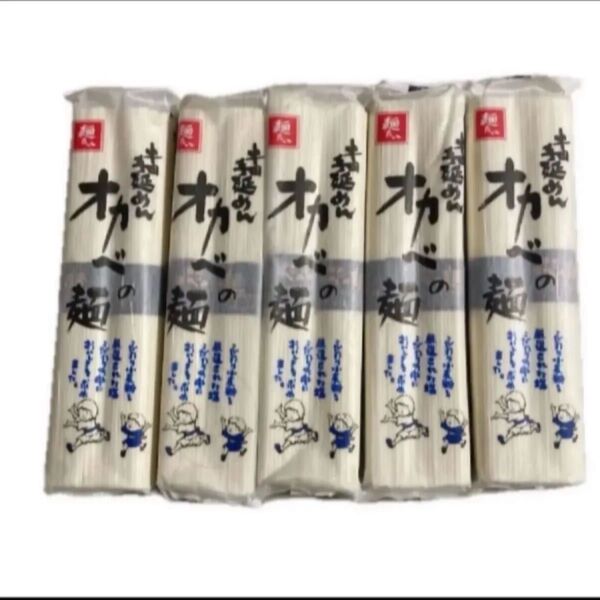 半田手延めん オカベの麺 180g×5袋