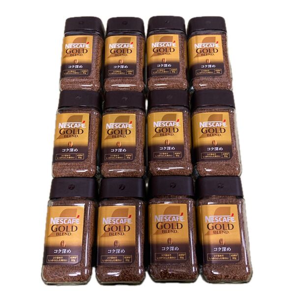 ネスカフェ ゴールドブレンド コク深め 80g×12本