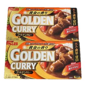 エスビー食品 ゴールデンカレー 甘口 198g×2箱