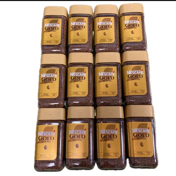 ネスカフェ ゴールドブレンド 80g×12本