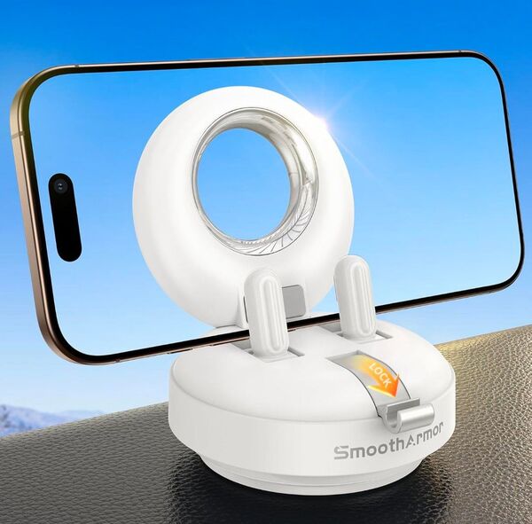 【新品未使用】車載スマホホルダー ダッシュボード対応 360度回転