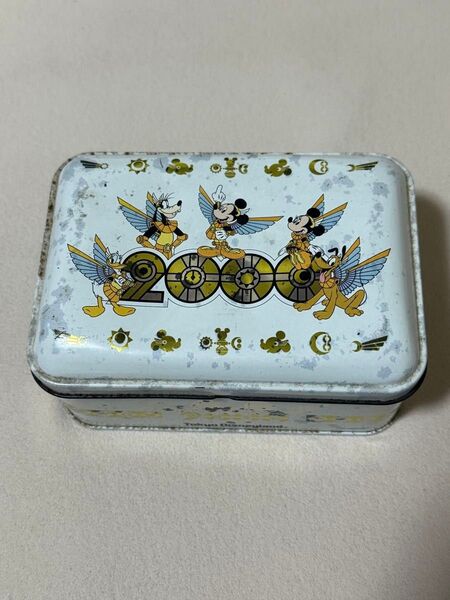 ミッキーマウス アソート缶 2000年デザイン 空き缶 小物入れ