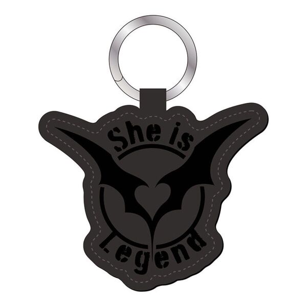 SiLロゴ レザーキーリング シーレジェ ヘブバン she is Legend