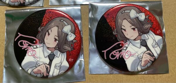 海老塚智 サイン 2個セット 缶バッジ SOUL&CRY ガールズバンドクライ