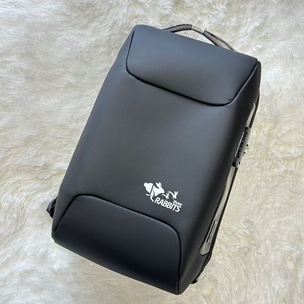 ビジネスリュック メンズ USB充電ポート ブラック 黒 多機能 収納 シンプル ビジネスバッグ バックパック