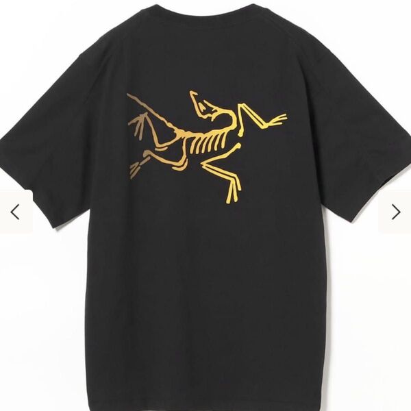 黒S ARC’TERYX / Kragg Cotton Logo SS tee 25ss アークテリクス Tシャツ 新品 国内正規