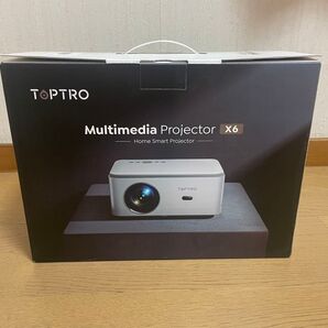 TOPTRO X6 プロジェクター 4K ホワイト