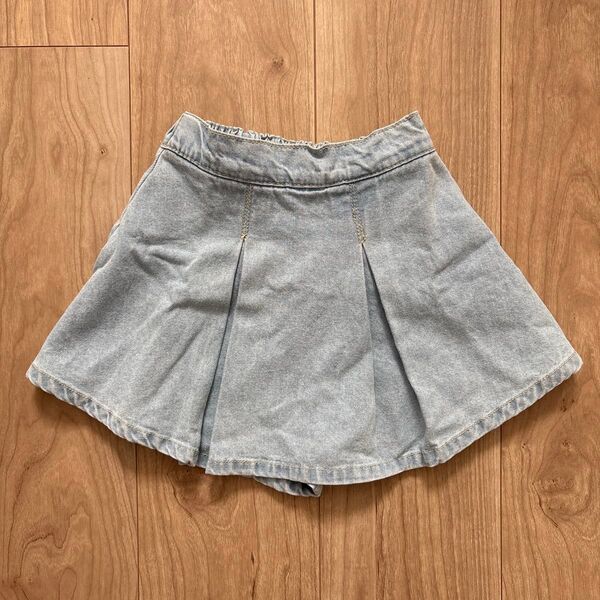 mylittlewonder デニムキュロット