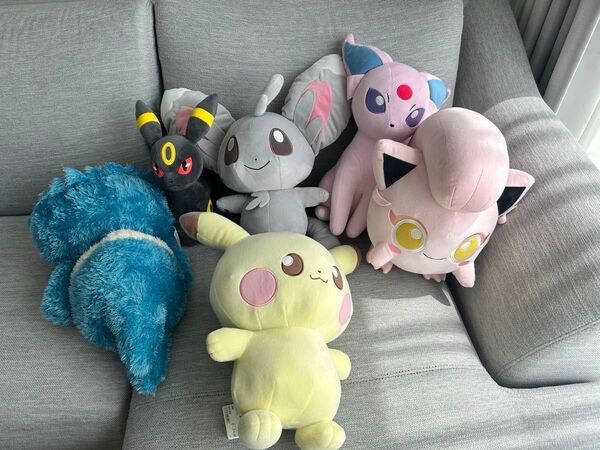 ★美品★ ポケモン ぬいぐるみ まとめ売り 6個セット ポケットモンスター