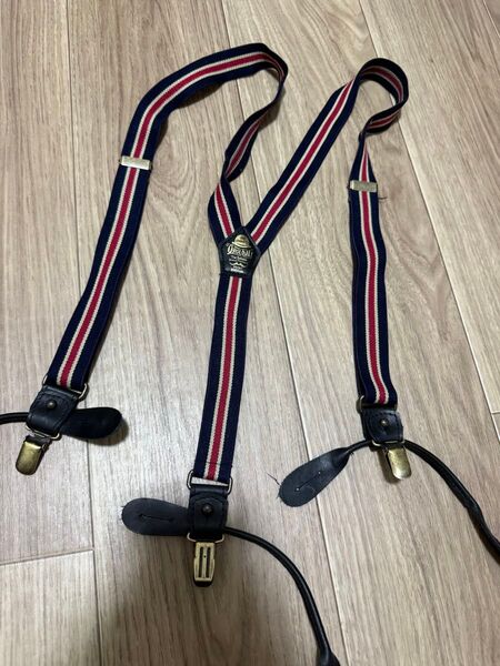 ORGUEIL 2wayサスペンダー オルゲイユ ダルチザン ストライプ STUDIO DARTISAN