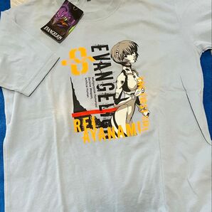 EVANGELION エヴァンゲリオン Tシャツ レイ 00 水色 未使用