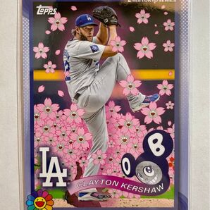 【#3 C.カーショー】2025 Topps 村上隆 限定トレーディングカード + MLB 東京シリーズ 開幕戦 ドジャース