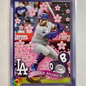 【#23 M.マンシー】2025 Topps 村上隆 + MLB 東京シリーズ 開幕戦 ドジャース カブス (大谷翔平 出場)