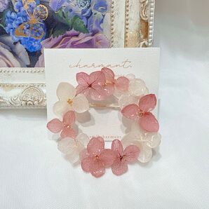 紫陽花ブローチ