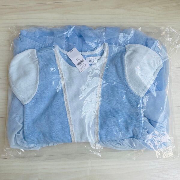 【価格交渉OK】シンデレラ 半袖ワンピース チュール ニット ギャップ 105 100 110 babyGAP バースデイ コトリ