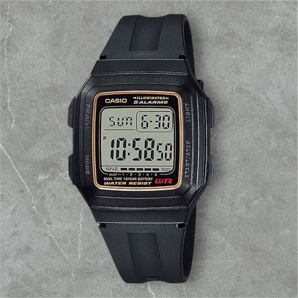 CASIO カシオ 腕時計 F-201WA-9AJH コレクション 新品 ブラック チープカシオ カシオスタンダード 90s