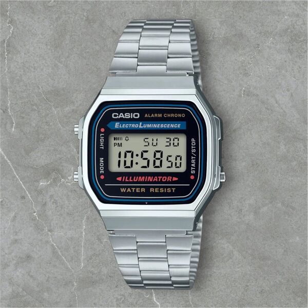 CASIO カシオ 腕時計 A168WA-1A2WJR standard シルバー 新品未使用 チープカシオ カシオスタンダード