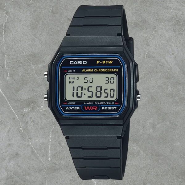 CASIO Standard F-91W-1JH black チープカシオ 腕時計 カシオ 新品 黒 ブラック Collecti