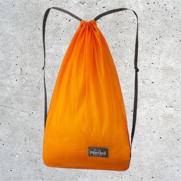 mont-bell モンベル ウルトラライトナップサック UL 新品 オレンジ orange ultralight new