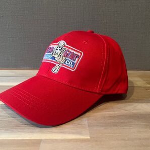 フォレスト・ガンプ キャップ 帽子 Forrest Gump Bubba 赤 新品 Bubba Gump Shrimp CO. B