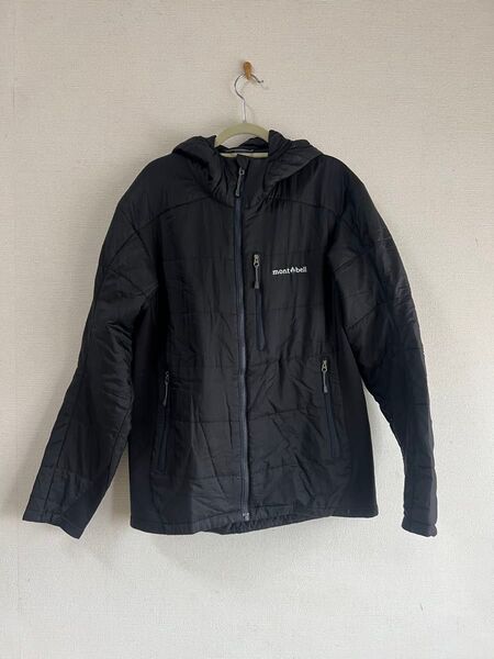 mont-bell U.L.サーマラップ パーカ Men's S 美品 モンベル ブラック black UL Thermawrap