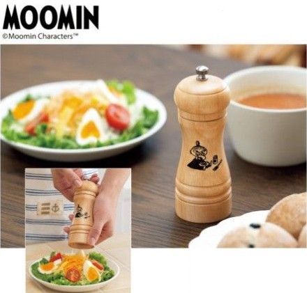 【新品】MOOMIN ムーミン リトルミイ 木製 ペッパーミル 調味料入れ