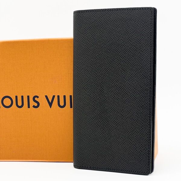 新型 LOUIS VUITTON ルイヴィトン タイガ ポルトフォイユ ロン 札入れ 長財布 黒 M32662