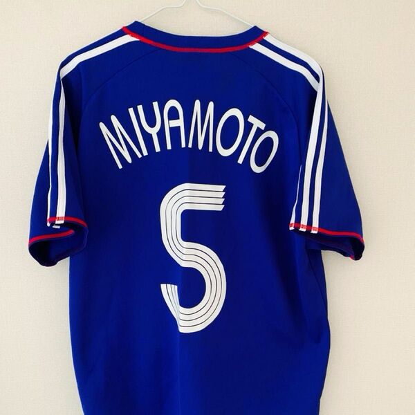 【早い物勝ち】サッカー日本代表 宮本恒靖 JFAドライTシャツ サイズ O