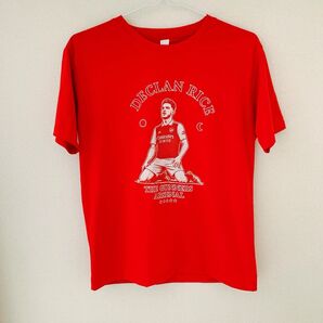 【新品美品】アーセナル デクランライス Tシャツ レッド色 メンズMサイズ