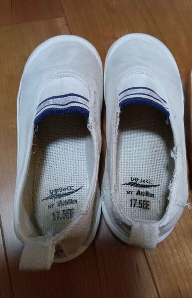 ひかりのくに 足指健康靴 17.5センチ 上履き