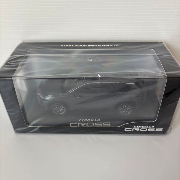 トヨタ 新型カローラクロス ミニカー カラーサンプル アッシュ【新品未開封】